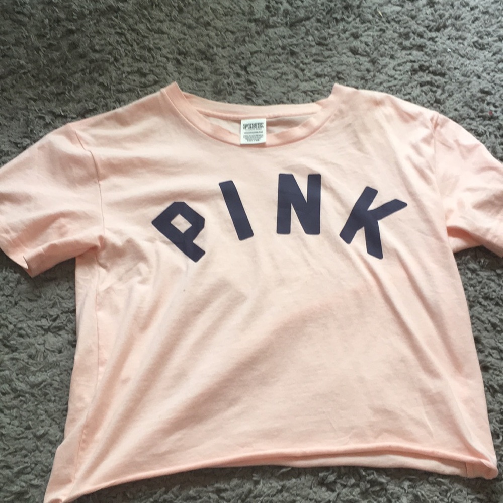Pink crop top